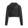 Under Armour Rival Short Sportlich Lässig Mode Vielseitig Bequem Kapuzenpullover Damen Kapuzenpullover Schwarz 1390319-001