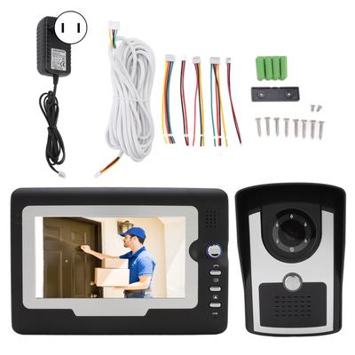 Smart HD Video Intercom Doorbell Home Electronic Intercom Doorbell with 12 Bells TFT LCD Display