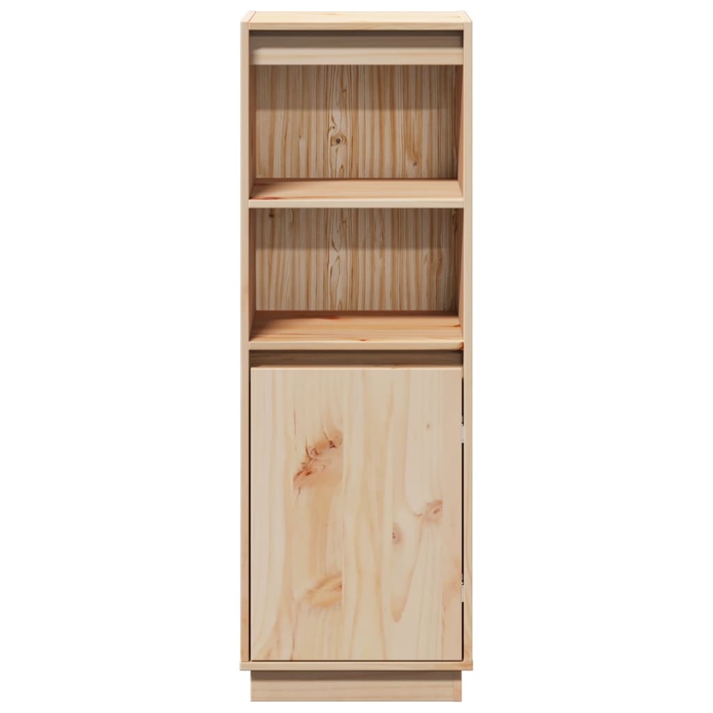 Highboard 37 X 34 X 110 Cm Solid Pine Wood