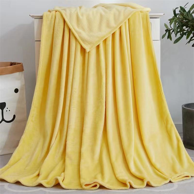 Printed Soft Cozy Warm Custom logo Luxury Sleep Fleece Flannel Polyester Bed Blankets Throws for Winter Sofa