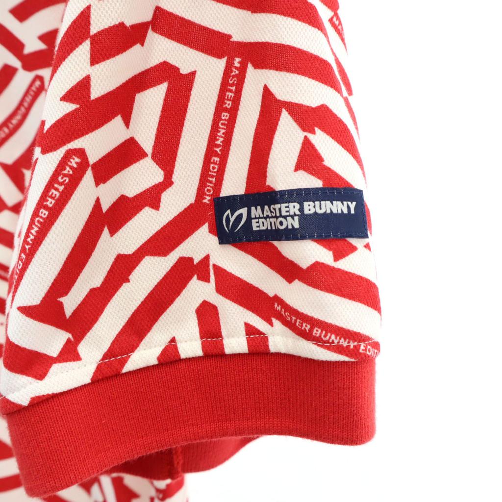 MASTER BUNNY EDITION made in Japan Overall handle golf Short sleeve Polo shirt Men's Used