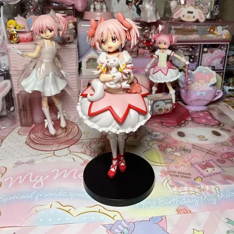 Puella Magi Madoka Magica Kaname Madoka Action Figure - Gift Doll Toy Magic Girl Model Statue Christmas Decor