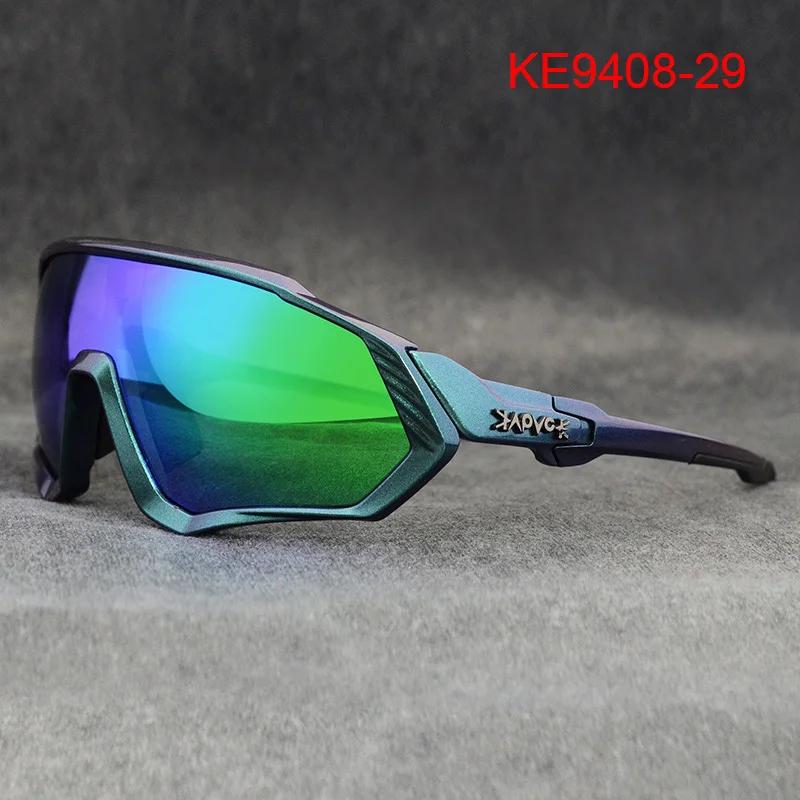 Kapvoe Marque Hommes Lunettes de Soleil Pêche Randonnée Vélo Femmes Lunettes Vélo de Route Lunettes Vélo Lunettes de Cyclisme Oculos Ciclismo
