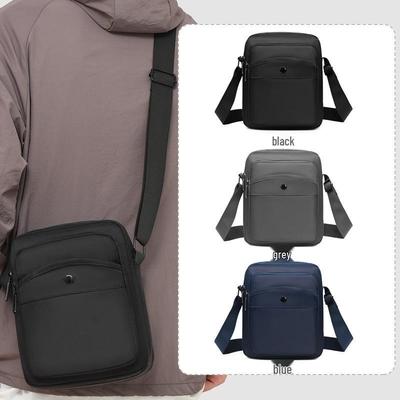 Sac Bandoulière Léger en Tissu Oxford pour Homme - Sac à Main Tendance pour Voyage & Sac à Dos de Sport Vertical