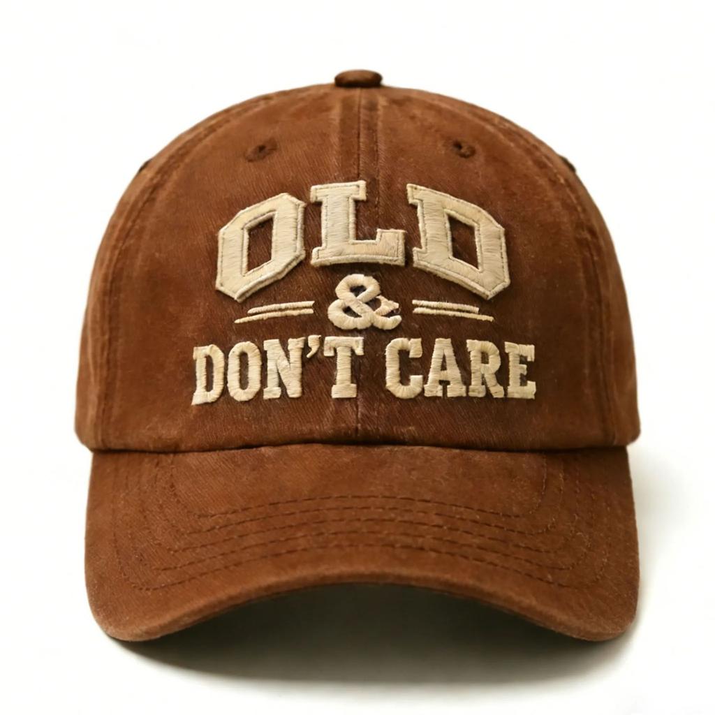Adjustable Baseball Cap Embroidered Distressed Baseball Cap Embroidery Baseball Cap Comfortable For Gifting Outdoor Activities