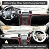 Wildleder Leder Armaturenbrettmatte Armaturenbrettabdeckung Armaturenbrettpolster Sonnenschutz Teppich Zubehör für Cadillac Escalade EXT 3. Generation 2007-2014
