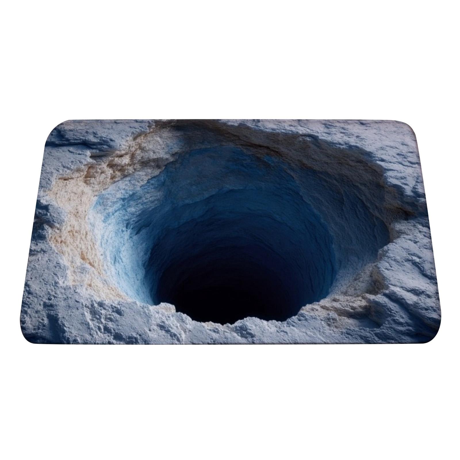 

Коврик для входной двери, внутренний/наружный, вход, всепогодный 3D-оптический коврик, оптический ковер, ковер с трещинами на земле, 3D-ковры, легко чистить, для патио, крыльца One Size