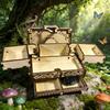 3D Wooden Music Box Puzzle Miniature : The Perfect Holiday Present Ideal for Halloween Christmas Plus Birthdays