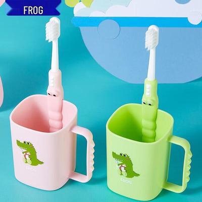 Frog Kids' Crocodile Soft Bristle Toothbrush 6-Set Bundle