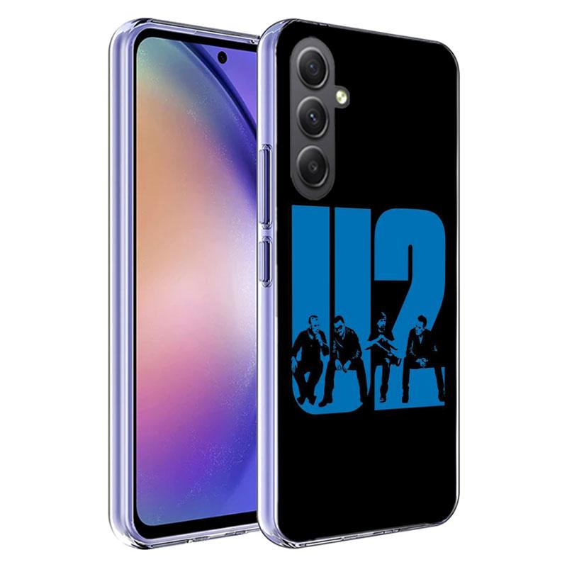 Band U2 Phone Case for Samsung A17 A37 A57 A07 A16 A26 A36 A56 A06 A02S A12 A22 A32 A52S A04S A14 A24 A34 A54 A03 A13 A33 A53 Ga