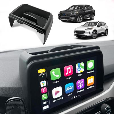 For 2020-2024 Escape Dash Storage Box Insert Into the Back of the Screen 8 Inch(about 20.3 cm)Dashboard Tray Storage Box Compatible with Ford Escape
