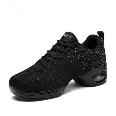 Damen-Jazz-Schuhe, Turnschuhe, atmungsaktiv, für Damen, leicht, sportliches Training, Wandern, lässig, weiche Tanzschuhe, Plattform