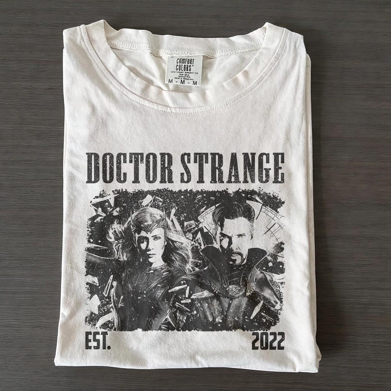 Doctor Strange Movie Shirt, Comfort Colors Marvel Graphic Tee 4XL