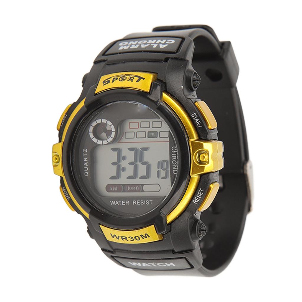 Sports Watch Digital LCD Electronic Watch Luminous Men Watch for Outdoor Activities