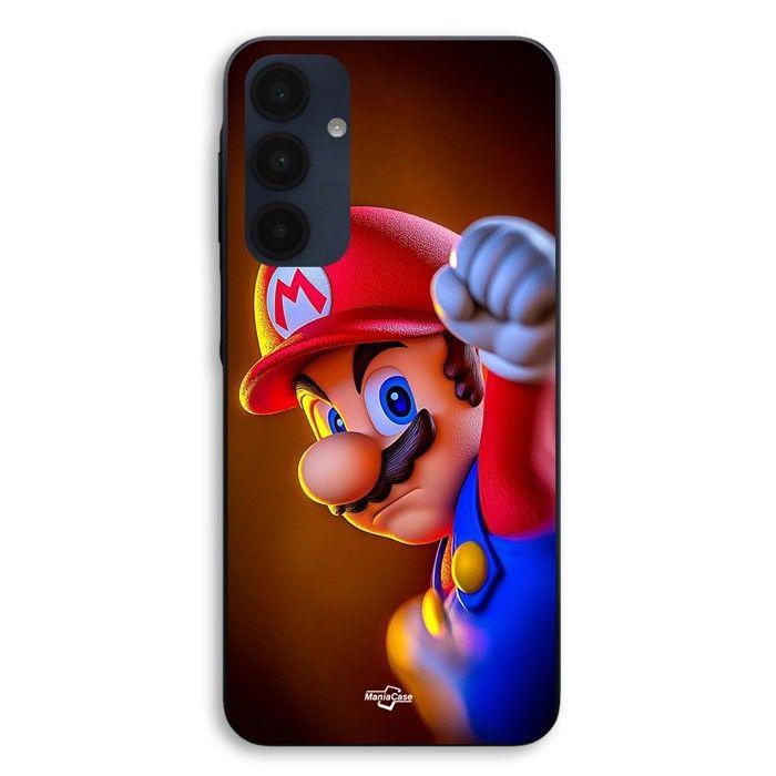 Coque de téléphone - MANIACASE - Samsung Galaxy A15 - Super Mario - Silicone TPU - Souple