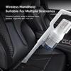 5KPa Wireless Handheld Vacuum Cleaner with High Suction Power Low Noise Multifunctional Design for Home Car and Household Use