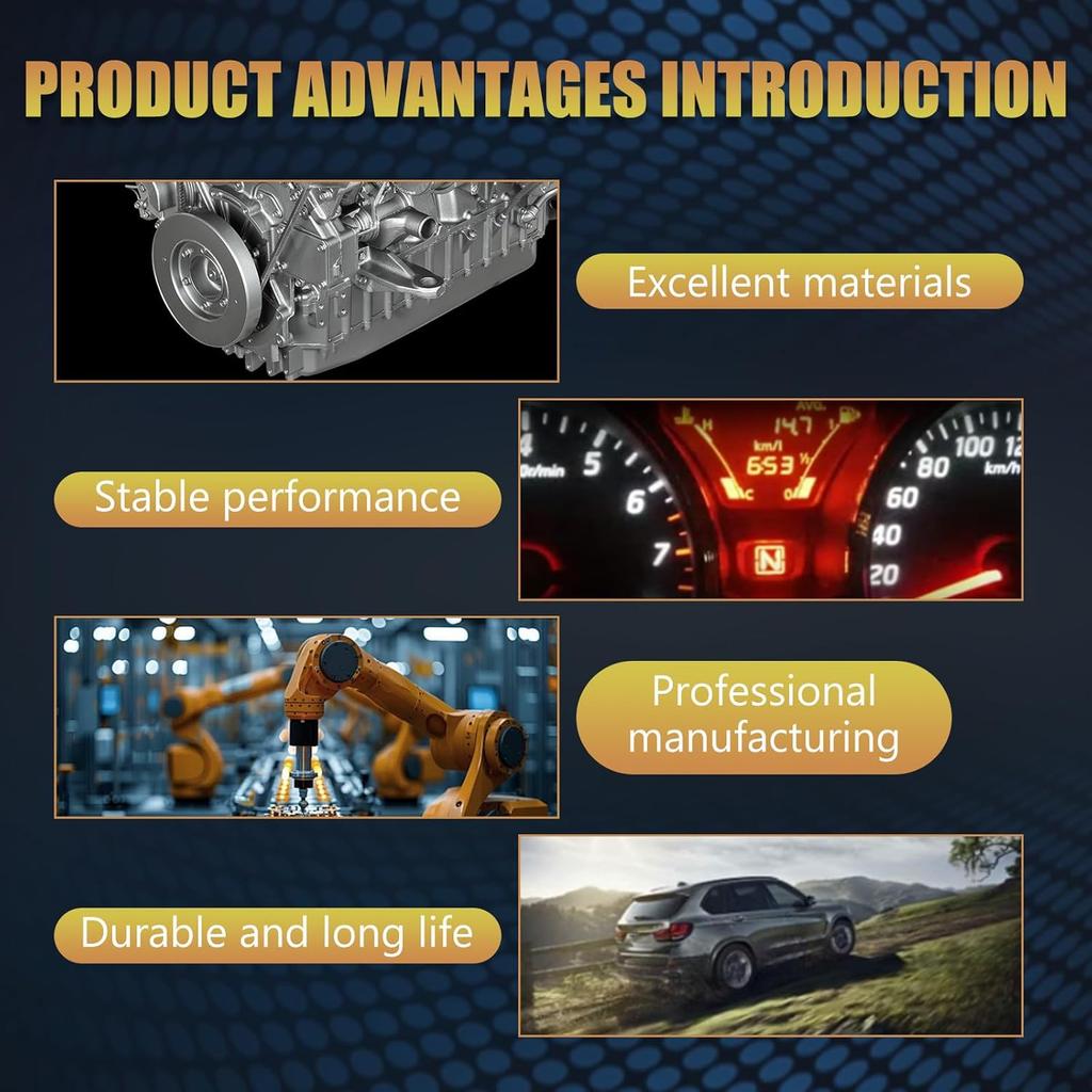 Transfer Case Control Module Compatible with 2019-2020 Jeep Grand Cherokee Dodge Durango Replace #OE 68423302AA with 8 Speed Automatic Transmission