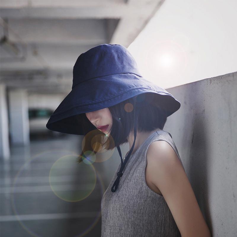 Foldable Casual Sun Hat For Women With Large Brim And Breathable Material For Travel And Outdoor
