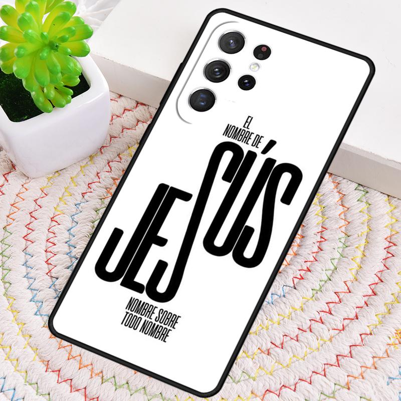 Verse of The Christian Bible Jesus TPU Phone Case For Samsung Galaxy note 10 pro S26 S25 S24 S23 S22 Ultra Plus S21 FE S20 Cover