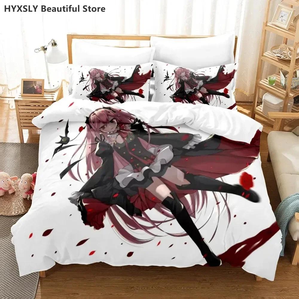 Comforter New 3D Print Seraph Of The End Comfortable Duvet Bedding Set Children Bedroom Decoration Home Textile