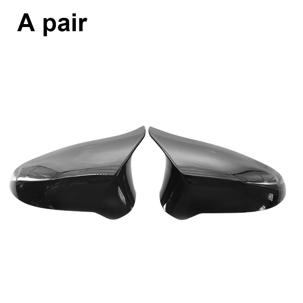 Hitzebeständige Türspiegelkappe ABS Stoßfest Außenseitenflügel Rückspiegelabdeckung Ersatz für F80 M3 F82 M4