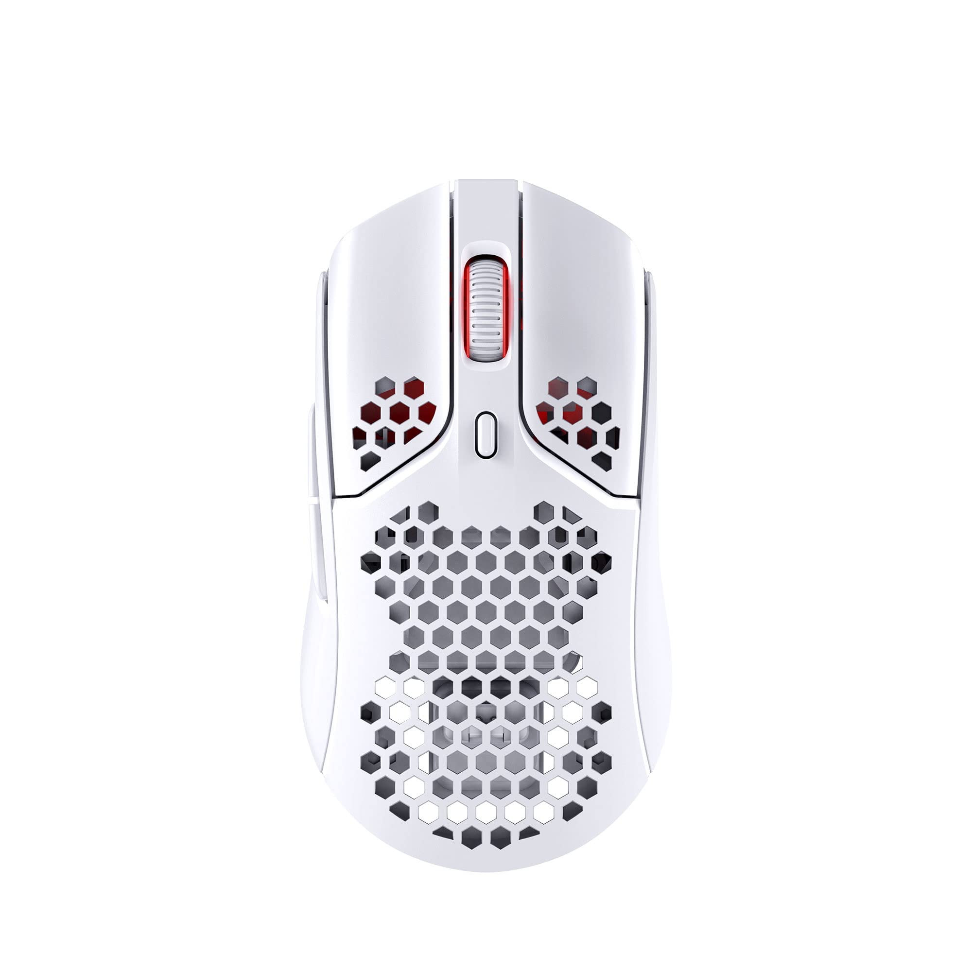 

HyperX Pulsefire Haste Wireless Gaming Mouse for Hexagonal Shell 62 4P5D8AA Gamers, Ultra-Lightweight Design, Grams, White, [Used] білий