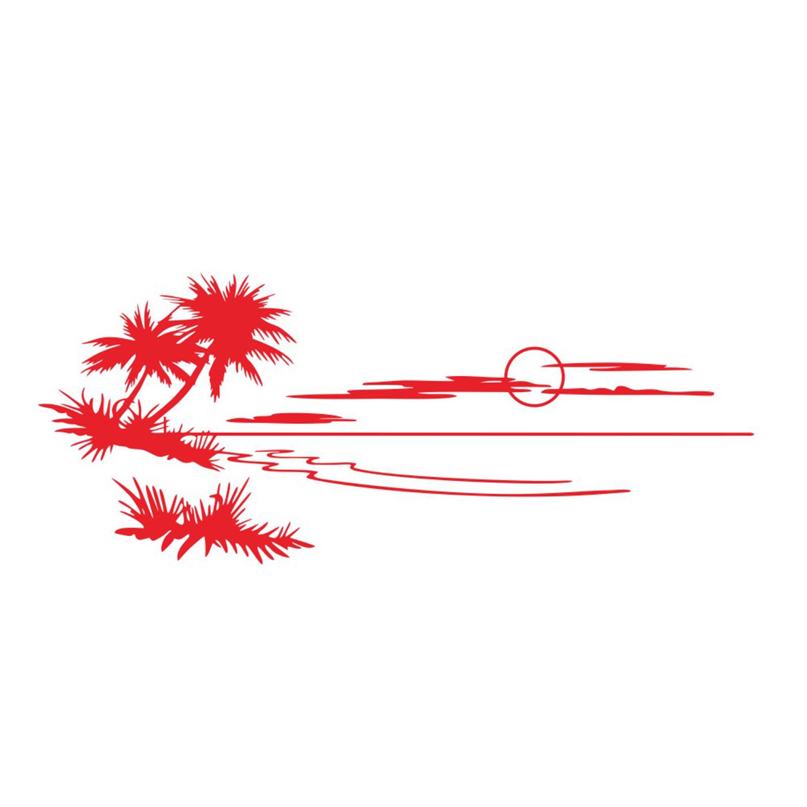 

Большой размер, пляжные приключения, автомобильная наклейка, RV Camper, универсальная наклейка для тела для автомобиля на колесах, декоративная