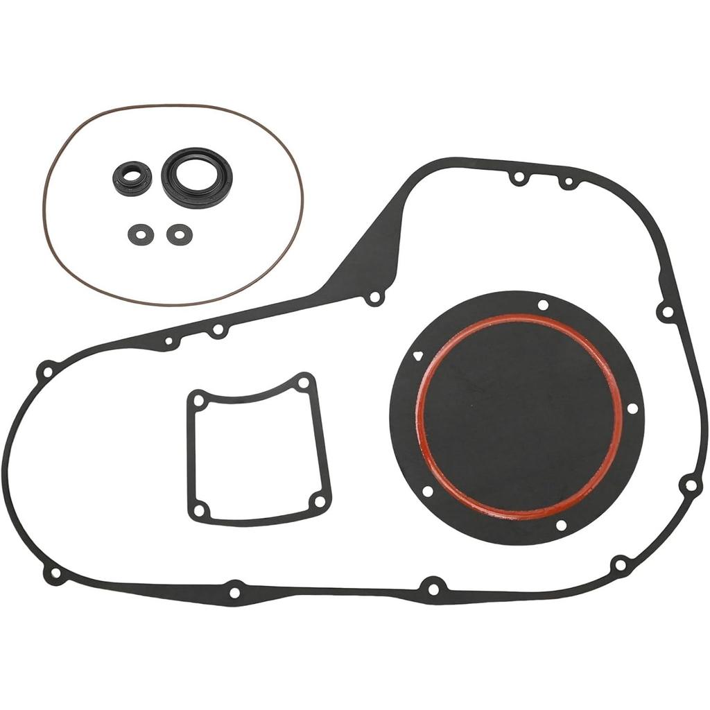 34901-94 Primary Cover Gasket Kit Replacement for Harley Davidson Street Glide All Models 2006 Road King Glide Electra Glide FLH/T Twin Cam Bagger
