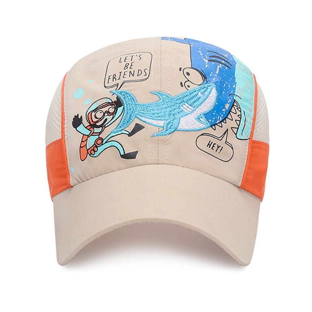Breathable Sun Hat Mesh Children Snapback Cap Casual Kid Baseball Hat