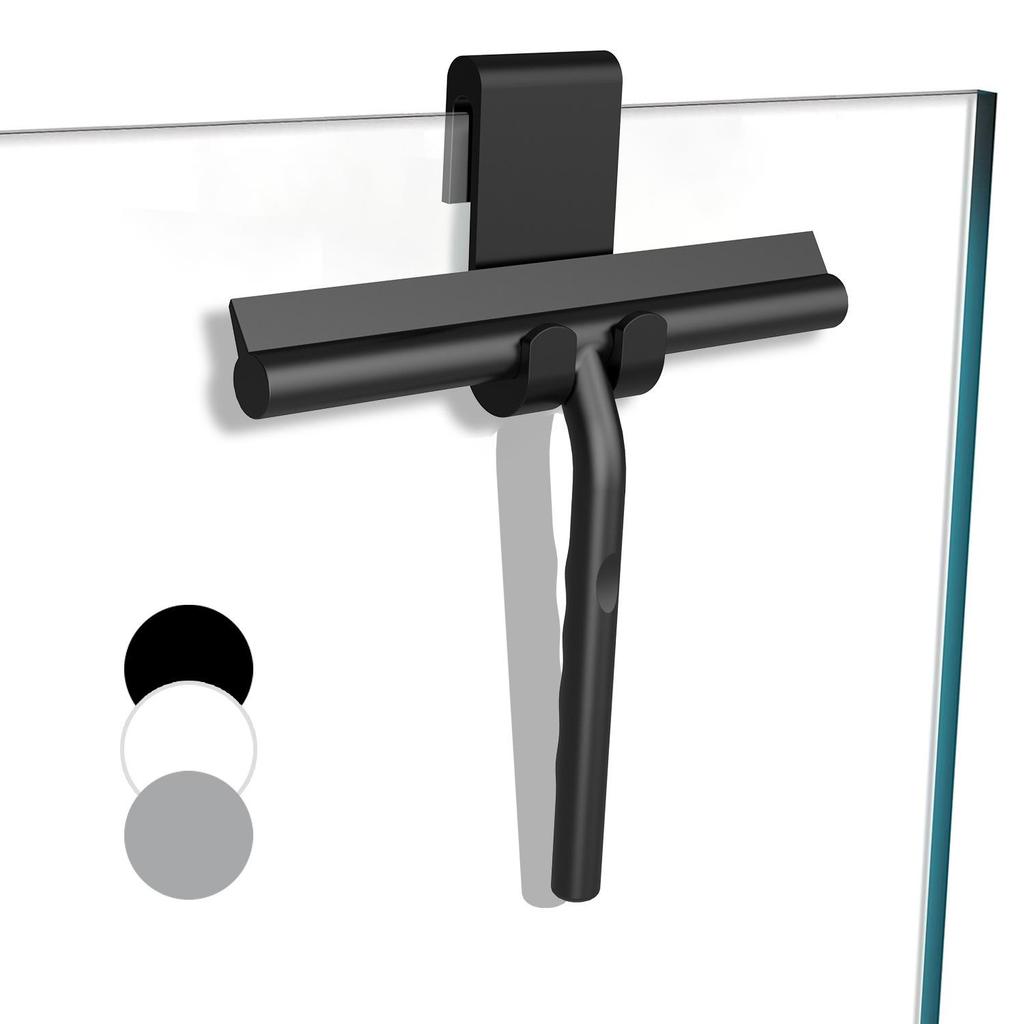 Silicone Glass Wiper - Patented Design for Windows, Showers, and Cars