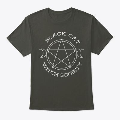 Black Cat Witch Society Standard Unisex T-shirt