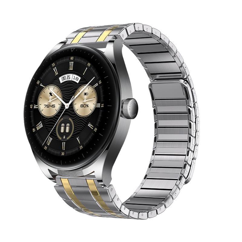 22mm Stainless Steel Magnetic Band for Huawei GT5 3 Pro 46mm Strap for Samsung Galaxy 3 45mm for Amazfit Balance GTR 47mm Correa
