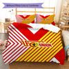 1. FC Union Berlin Pattern Bedding Set Quilt Cover Pillowcase Home Decor Gift (1 * Duvet Cover + 2 * Pillowcase, Without Core)
