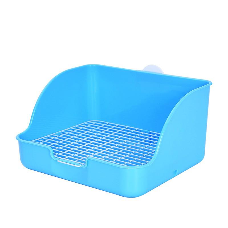 Small Animal Litter Grid for Rabbits, Chinchillas, Guinea Pigs, Dogs, and Cats - Easy Clean Tray