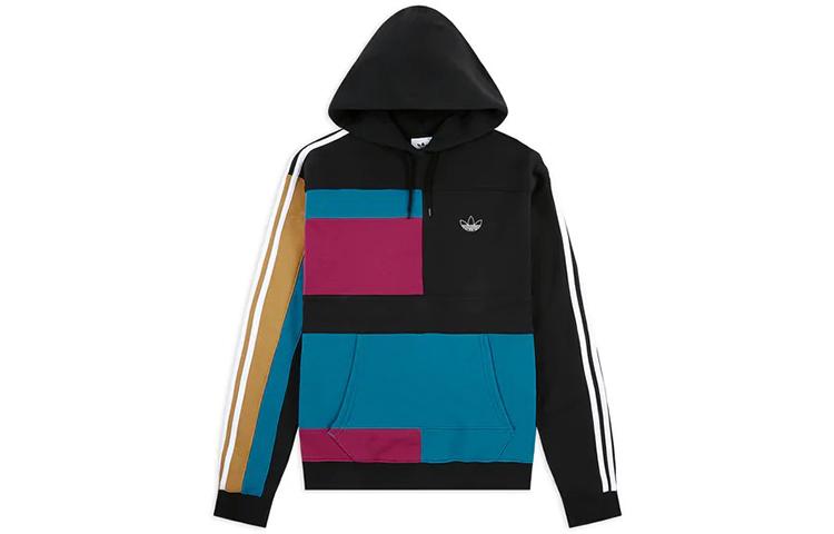 Adidas Originals ASYMM BLOCK Sweatshirt Men s Black ED5608 XS