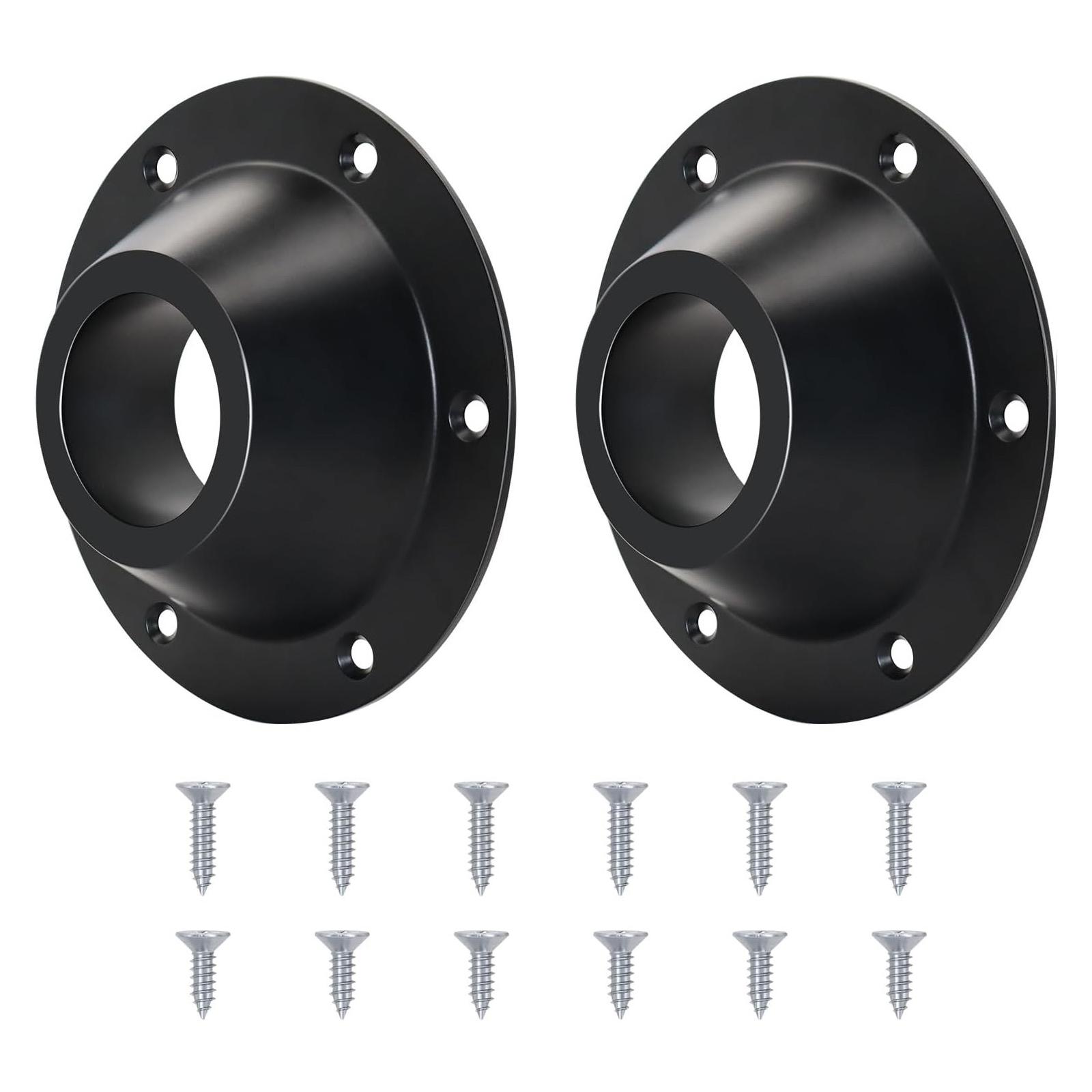 

2Pack крепление для стола RV основание для стола Camper из алюминиевого сплава с винтами для крепления с обоих концов чёрный