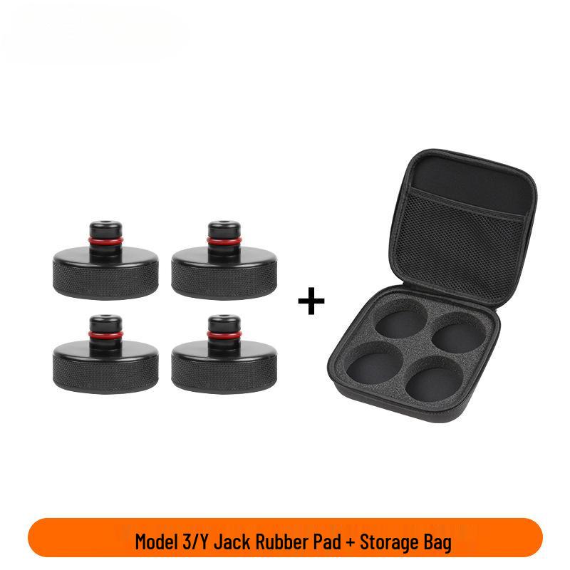 Tesla Model Y/3 Chassis Jack Rubber Pad, Shock Absorption Accessory