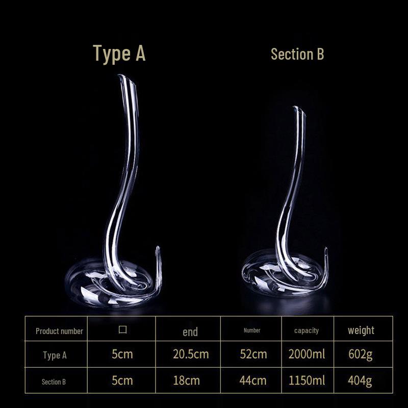 

Handmade Serpentine Red Wine Decanter with Silk Thread Pourer