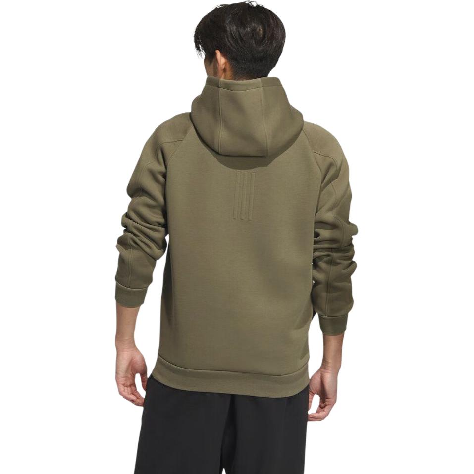 Adidas Minimalist Casual Sports Hoodie Unisex Hoodies Rock-Olive-Green JE8630
