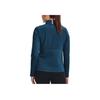 Under Armour Storm Daytona Solid Color Zip Sports Jacket Women Jackets Blue 1373635-437