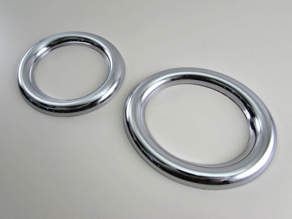 BRIGHTZ Chrome Fog Light Covers for Vezel RU4 28658 (Late Model) RU1, RU2, RU3, [FOG-COV-282] RU1, RU2, RU3, RU4, U1, U2, U3, U4, 1, 2, 3, 4, Vezel,