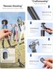 F16 Selfie Stick Tripod with 1708mm Long 8-Section Pole, Bluetooth Remote, 360° Rotation, 1/4 Interface, for Phone Camera Vlog