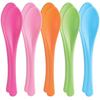 Nagao Plastic Soft Spoon 10 Dishwasher Made In Japan Heat-Resistant Set, Pieces, Colorful, Safe,