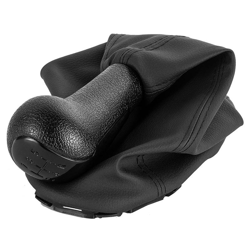 5-Speed Manual Integrated Gear Shift Knob & Dust Boot for Chevrolet - Transmission Lever, Durable Car Cockpit Interior Accessory