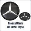 Neu Für Mercedes Benz Für Mercedes Benz A-Klasse W176 2016-2018 A180 A200 A250 Silber Und Schwarz 3D Effekt Stil Frontgrill Stern