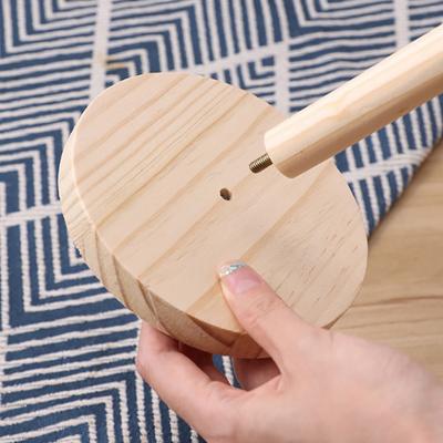 1 Pcs Paper Towel Holder Wooden Kitchen Bathroom Restaurant Durable Anti-Skid Tissue Vertical Stand Rack Hook Storage Accessories
