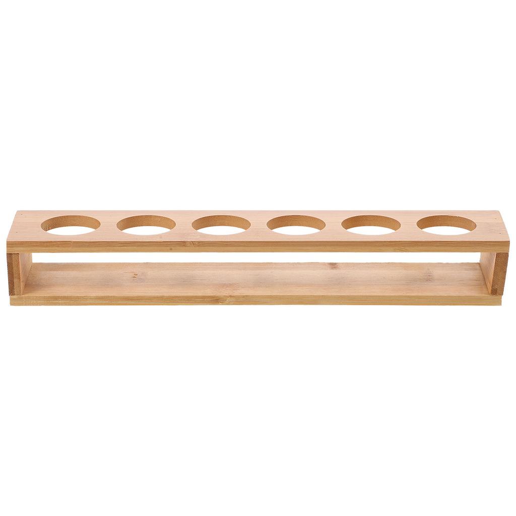 Wooden Shot Glass Storage Holder Organizer Display Rack Multipurpose Wine Whiskey Cups Tray Bar Serving Party Stand