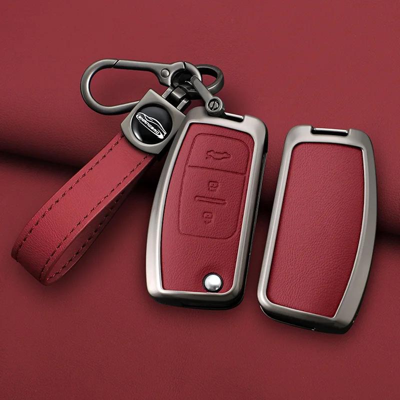 Car Flip Folding Key Case Cover Shell For Ford Focus 2 3 Ecosport C-Max S-Max Ka Mondeo Kuga Galaxy Fiesta Keychain Accessories