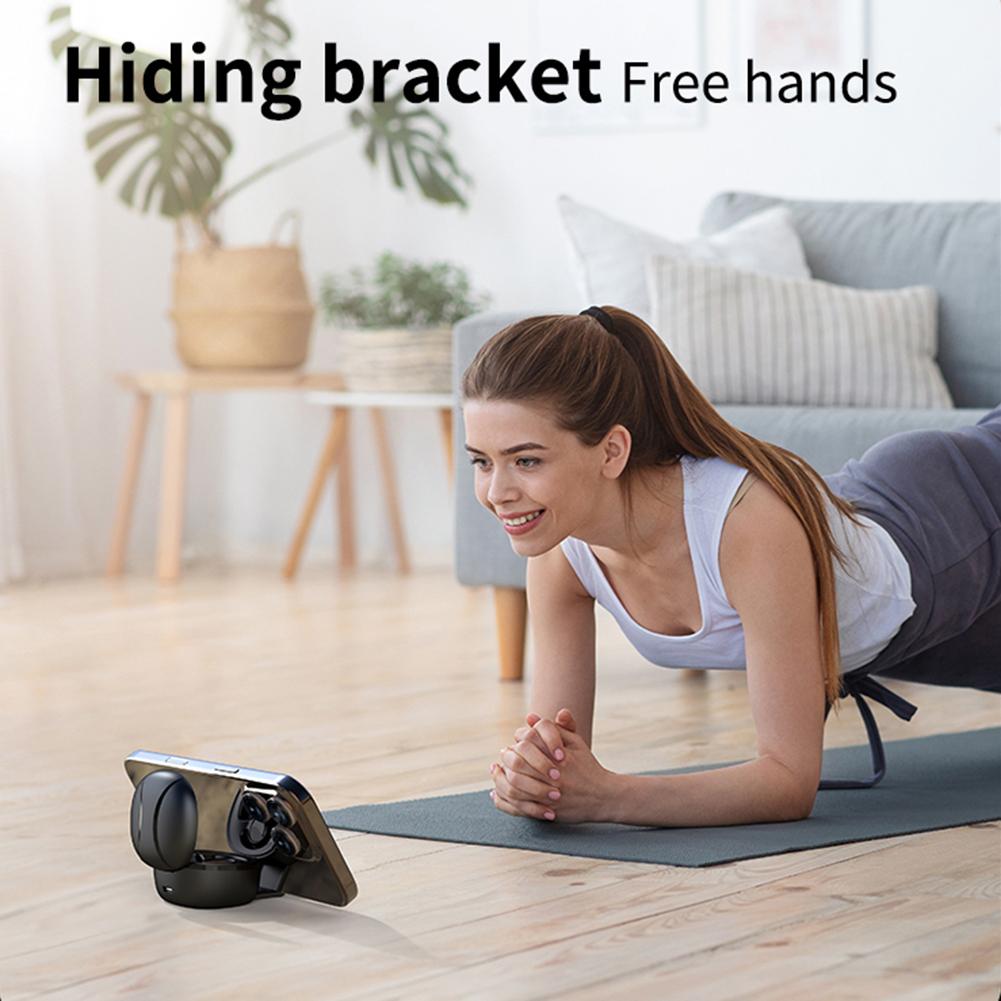 Wireless Camera Shutter Bluetooth-Compatible 5.3 Remote Control Shutter/Clicker Multi-Function Digital Display for Smartphones