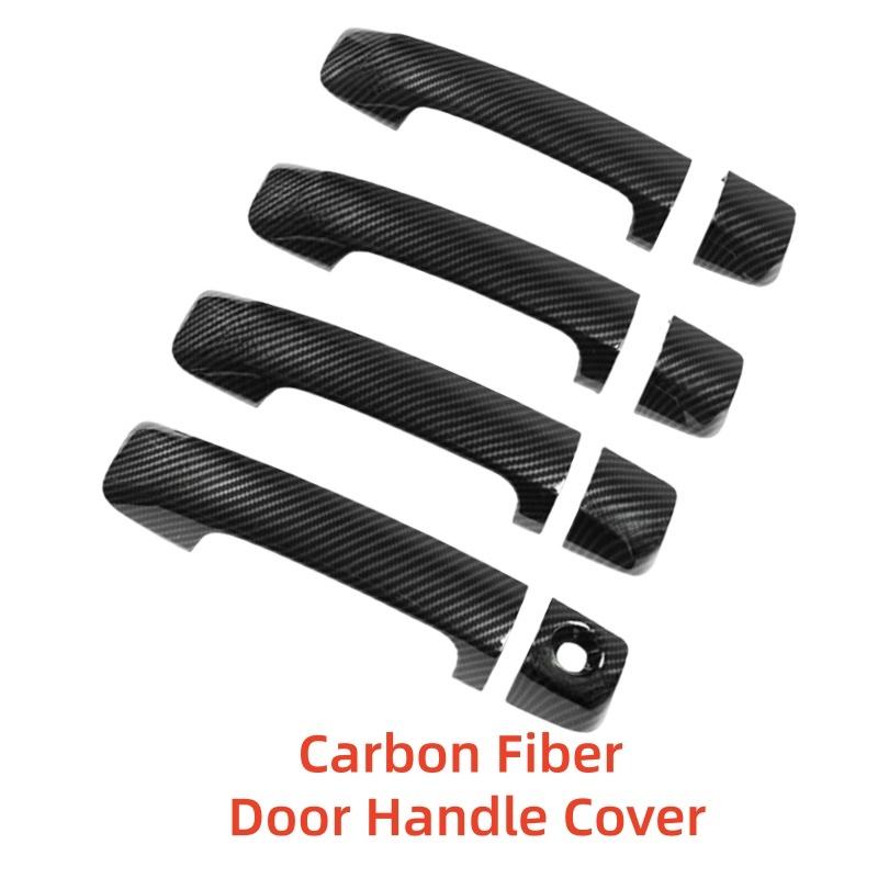 Chrome Silver Car Accessory Door Handle Cover Trim Paste Style For Toyota Tundra Sequoia 2008 2009 2010 2011 2012 2013 2014-